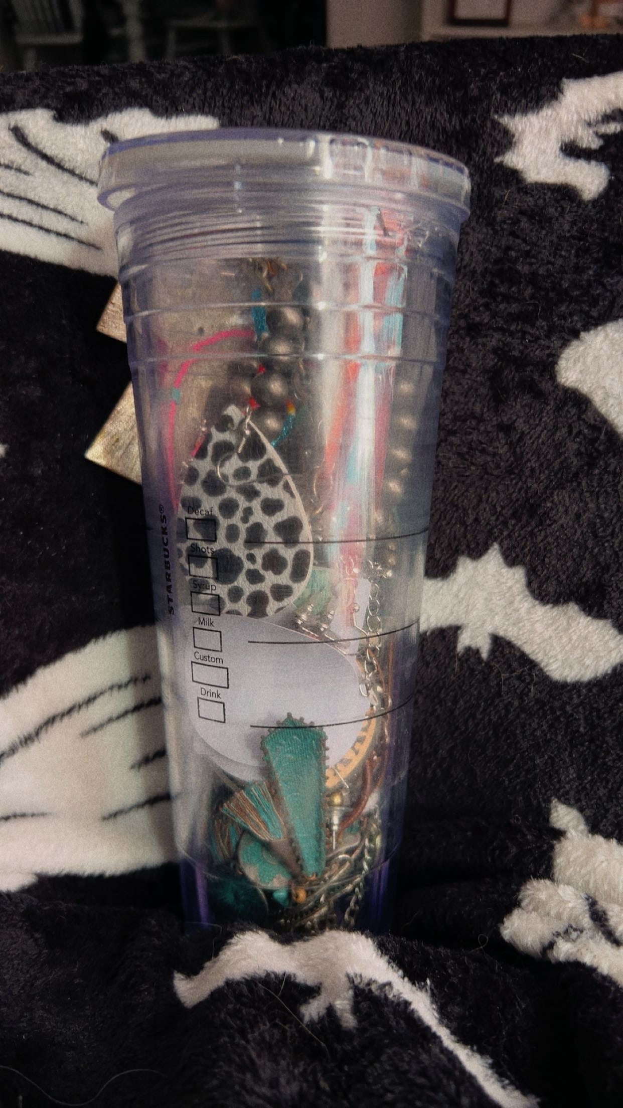Western premade jewelry jar.
