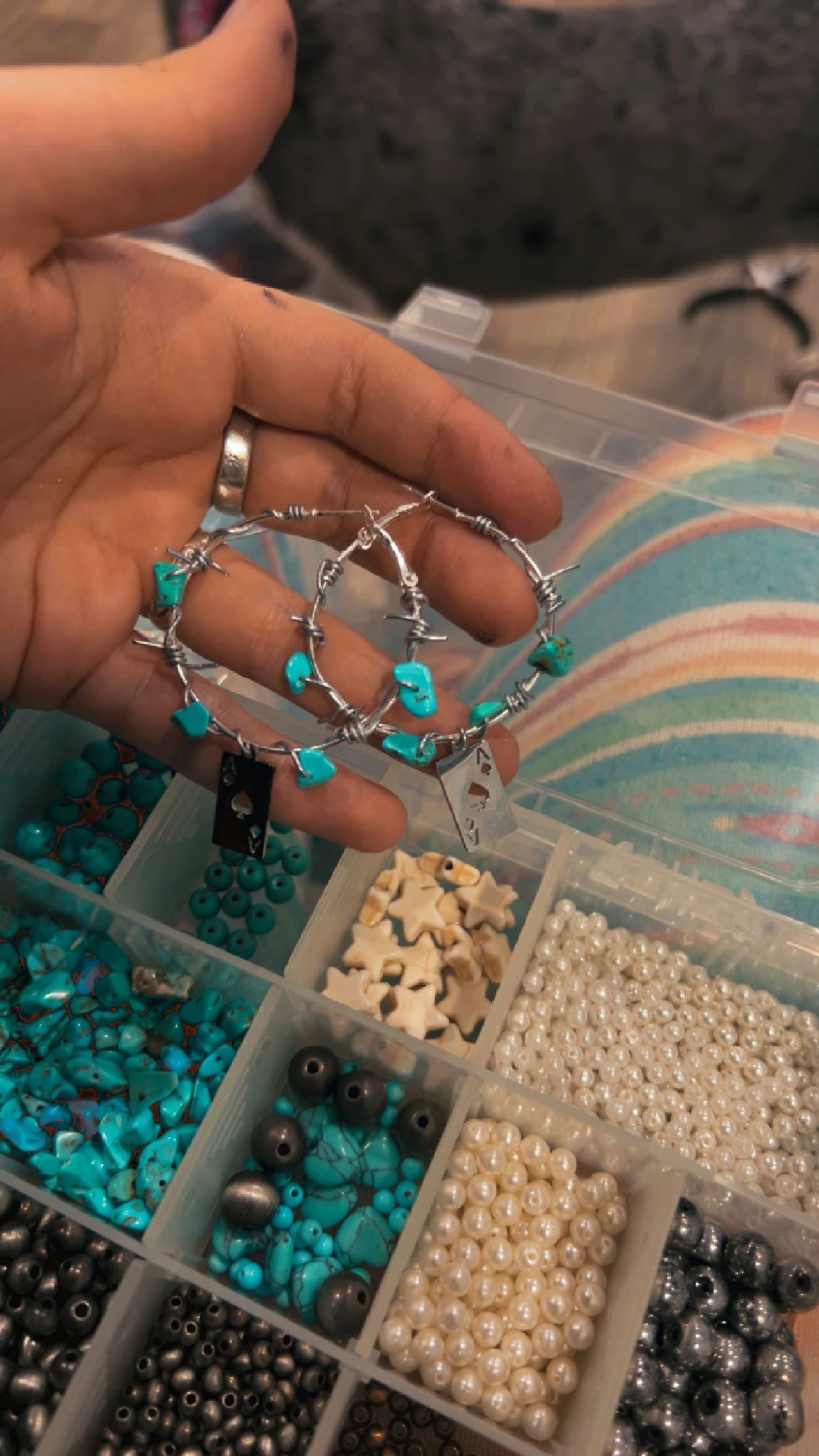 Barbs and spades hoops