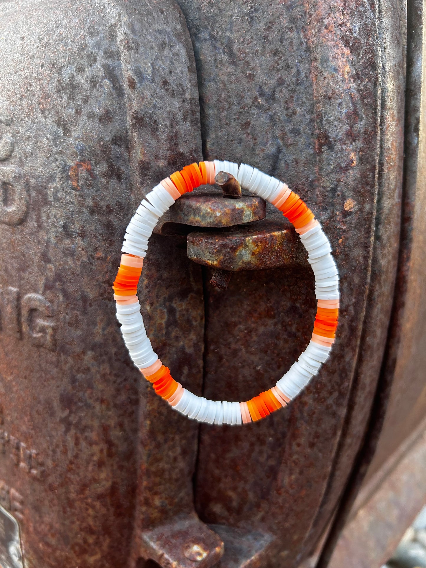 Orange ombre bracelet