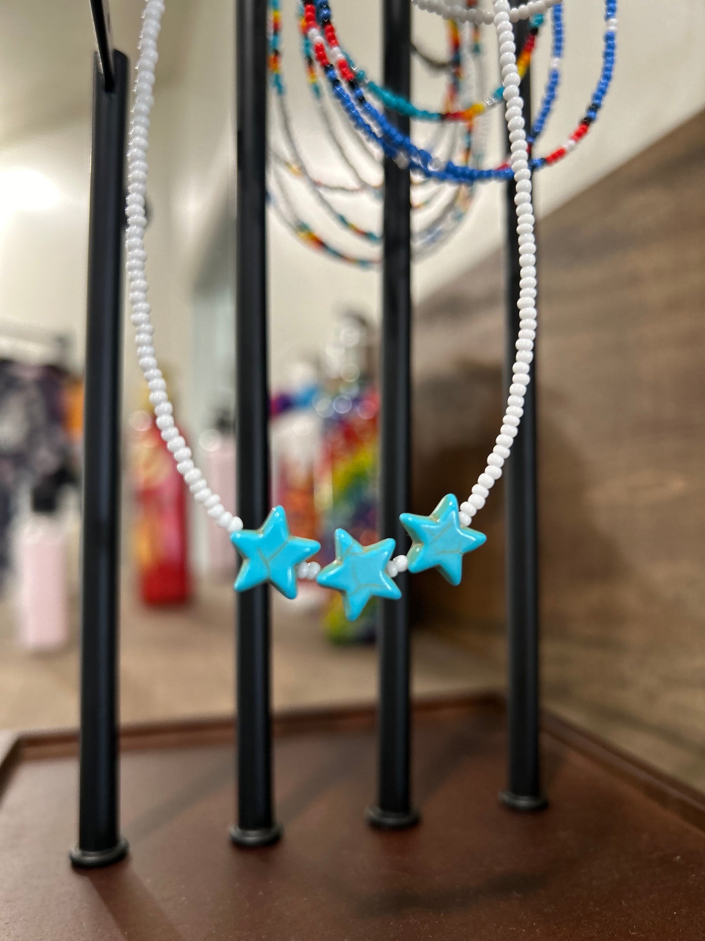 shooting stars necklace