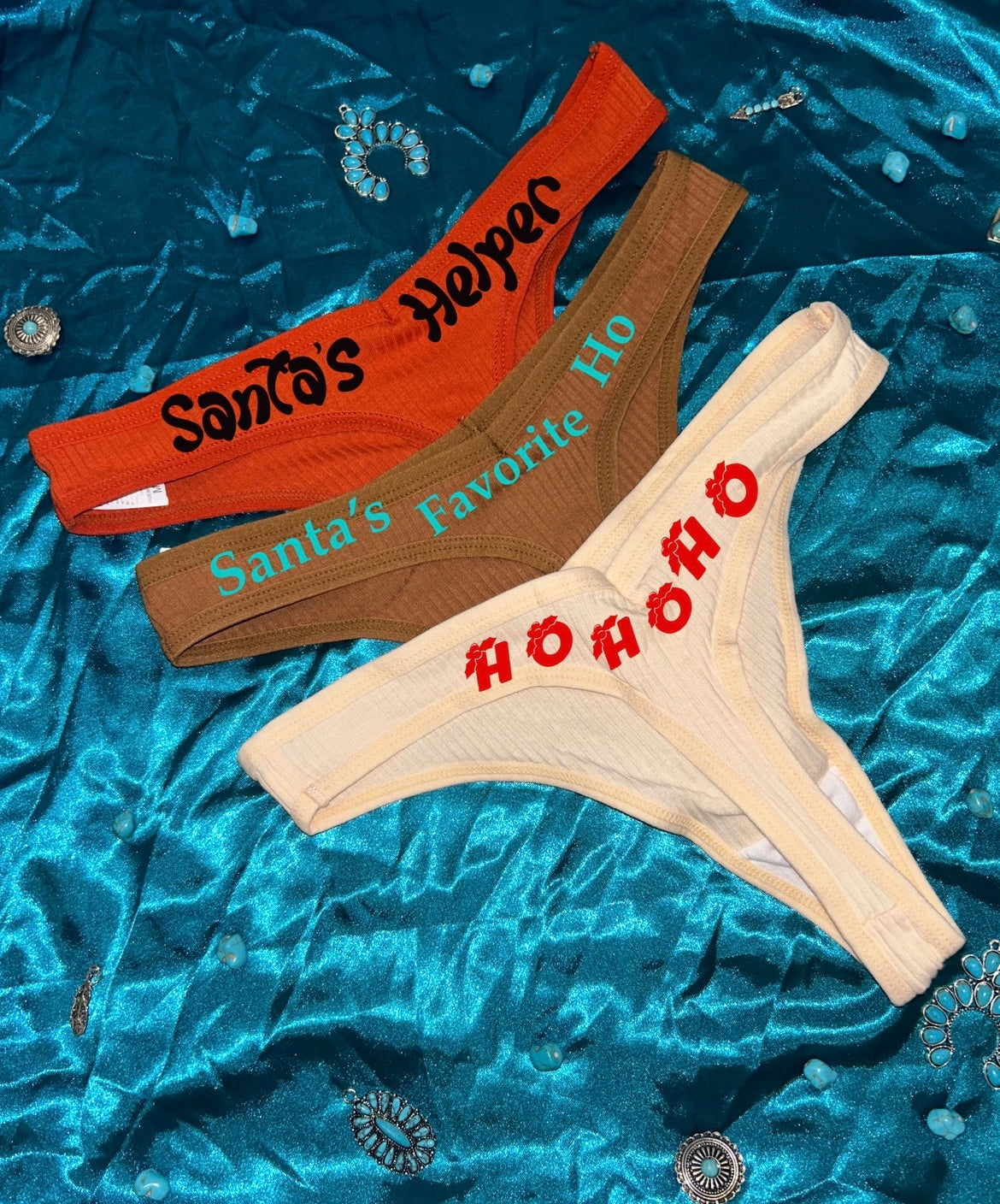 Christmas Thong Set