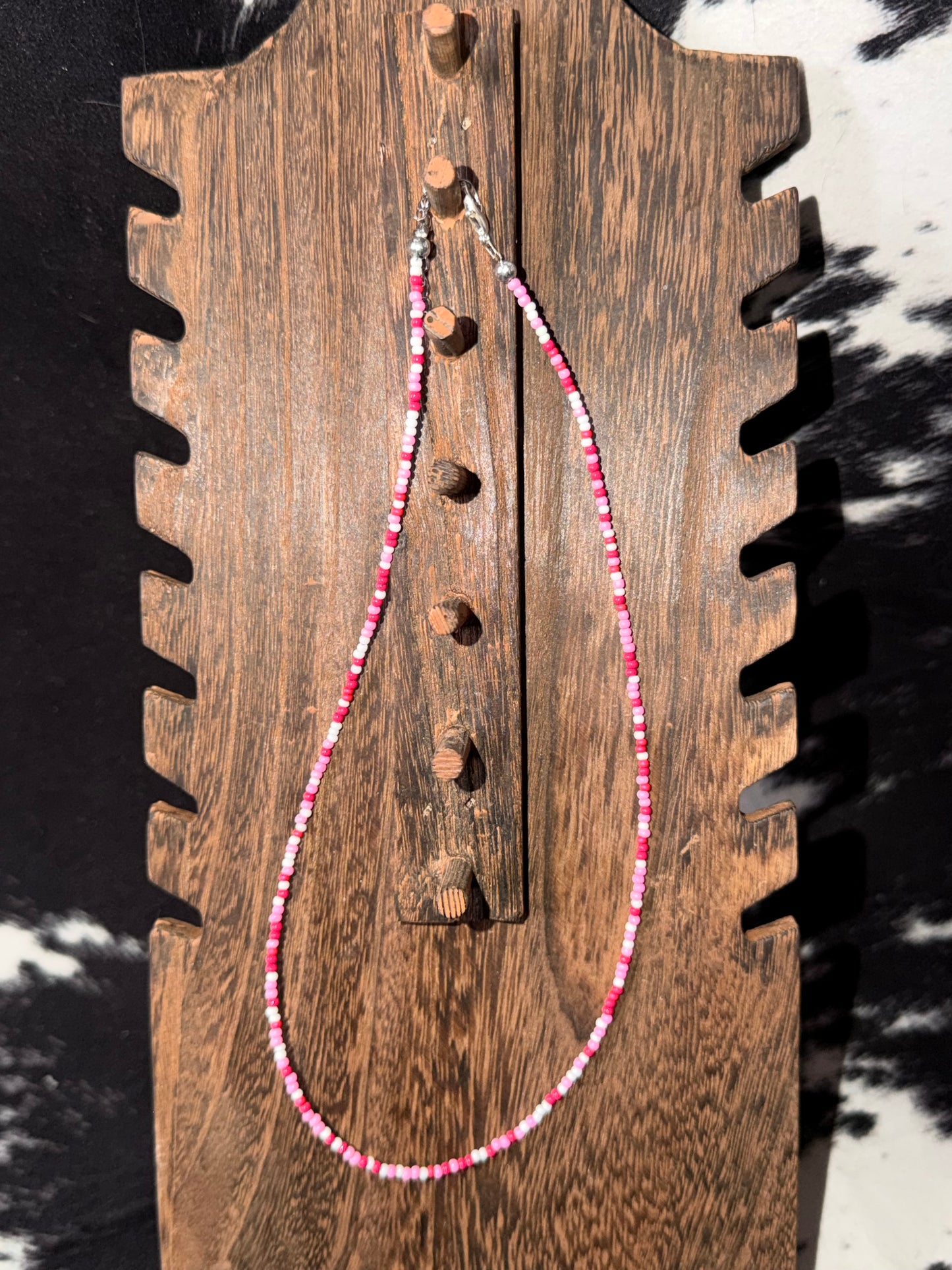 Pink Whitney Necklace