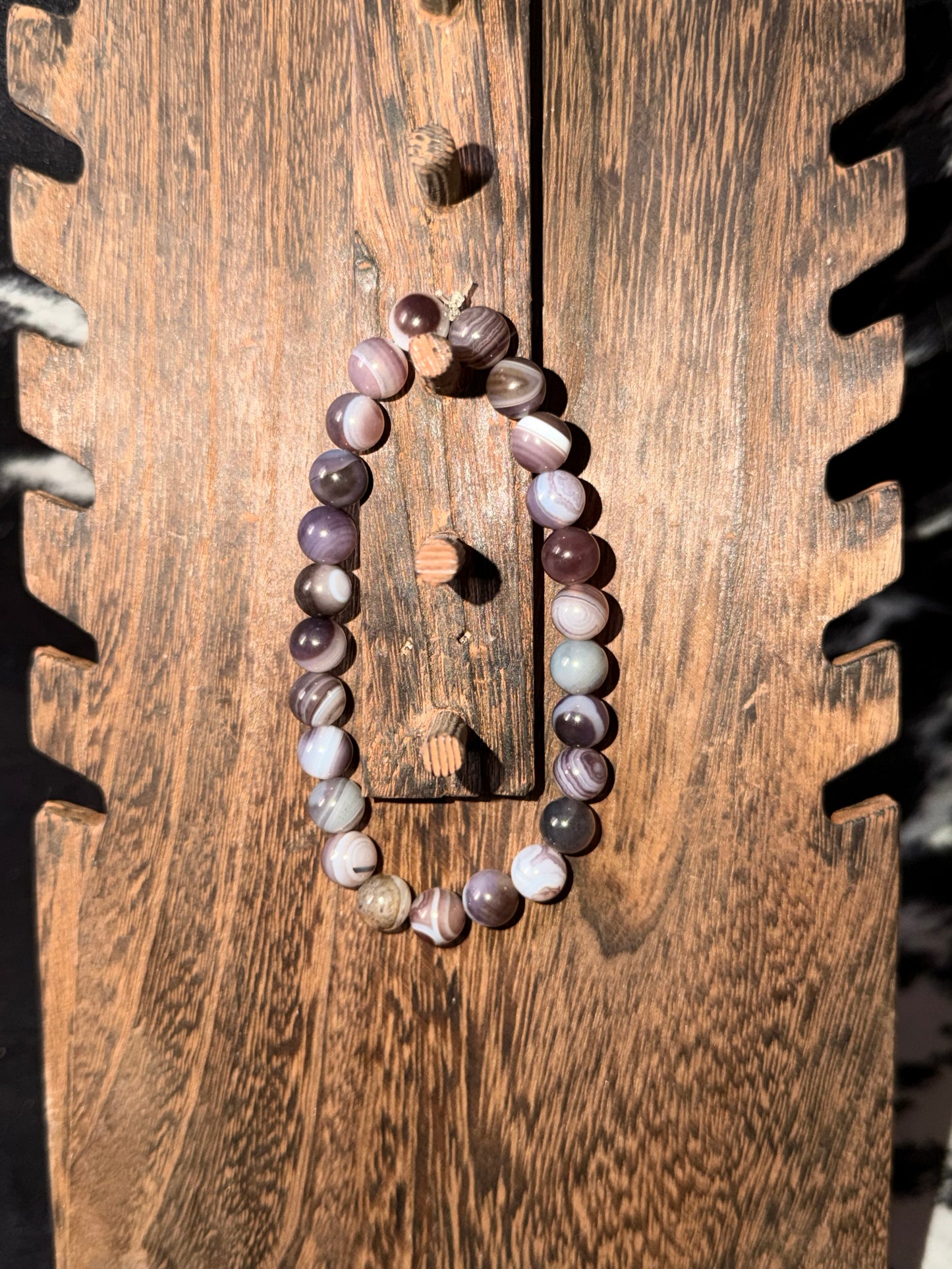 Crazy Lace Agate Bracelet