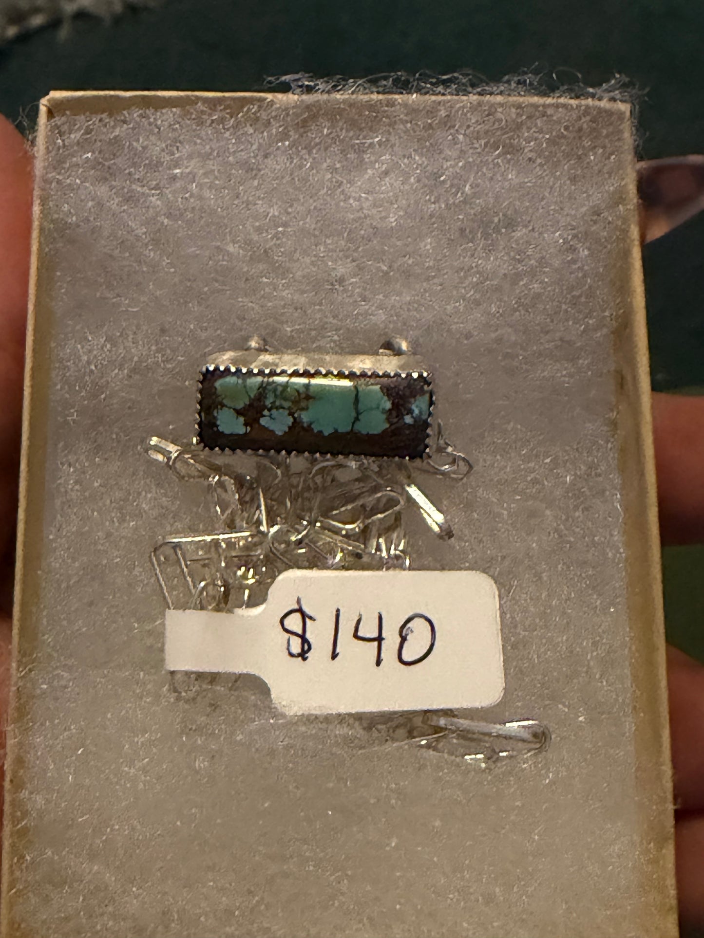Blue Moon Turquoise Bar Necklace