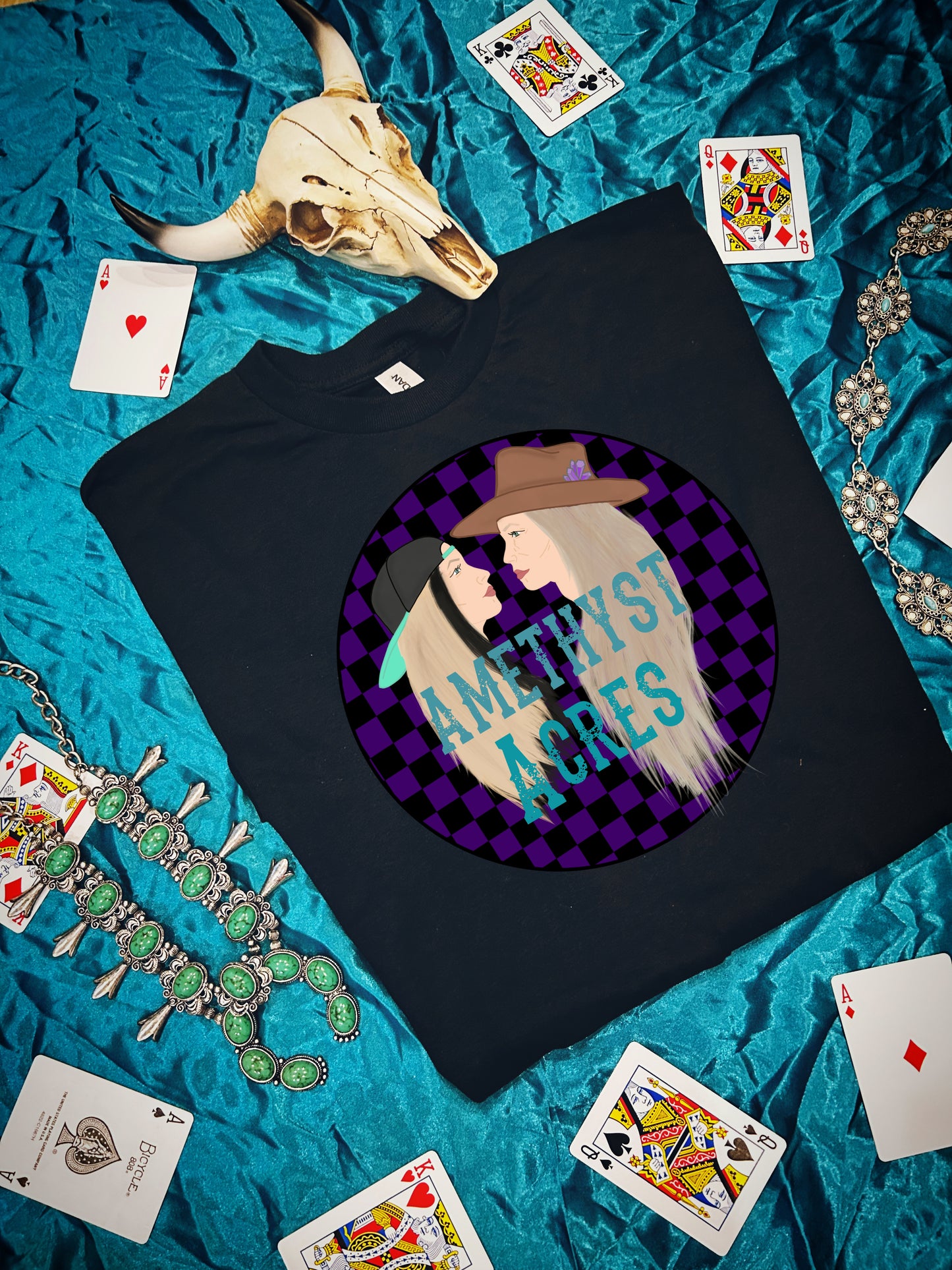Amethyst Acres tee