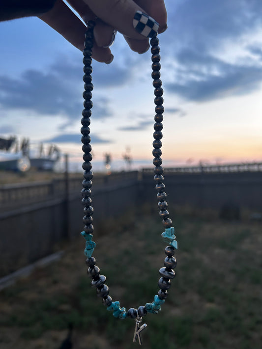 Initial necklace