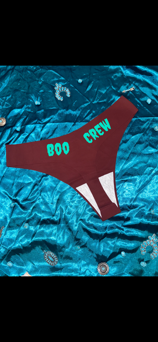 Boo crew Thongs (seamless) - Blues/Grey