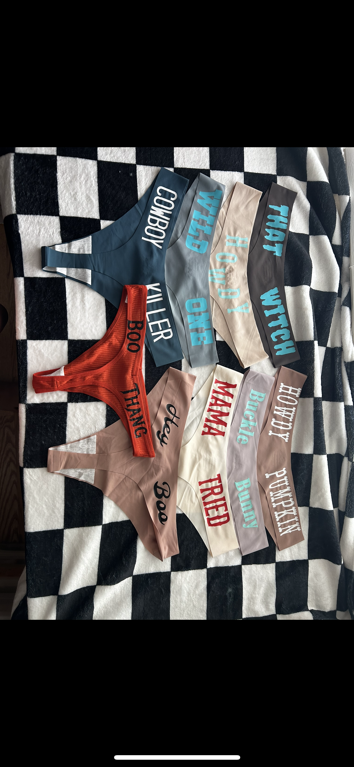 Cowboy Killer Thongs - Cool Colors