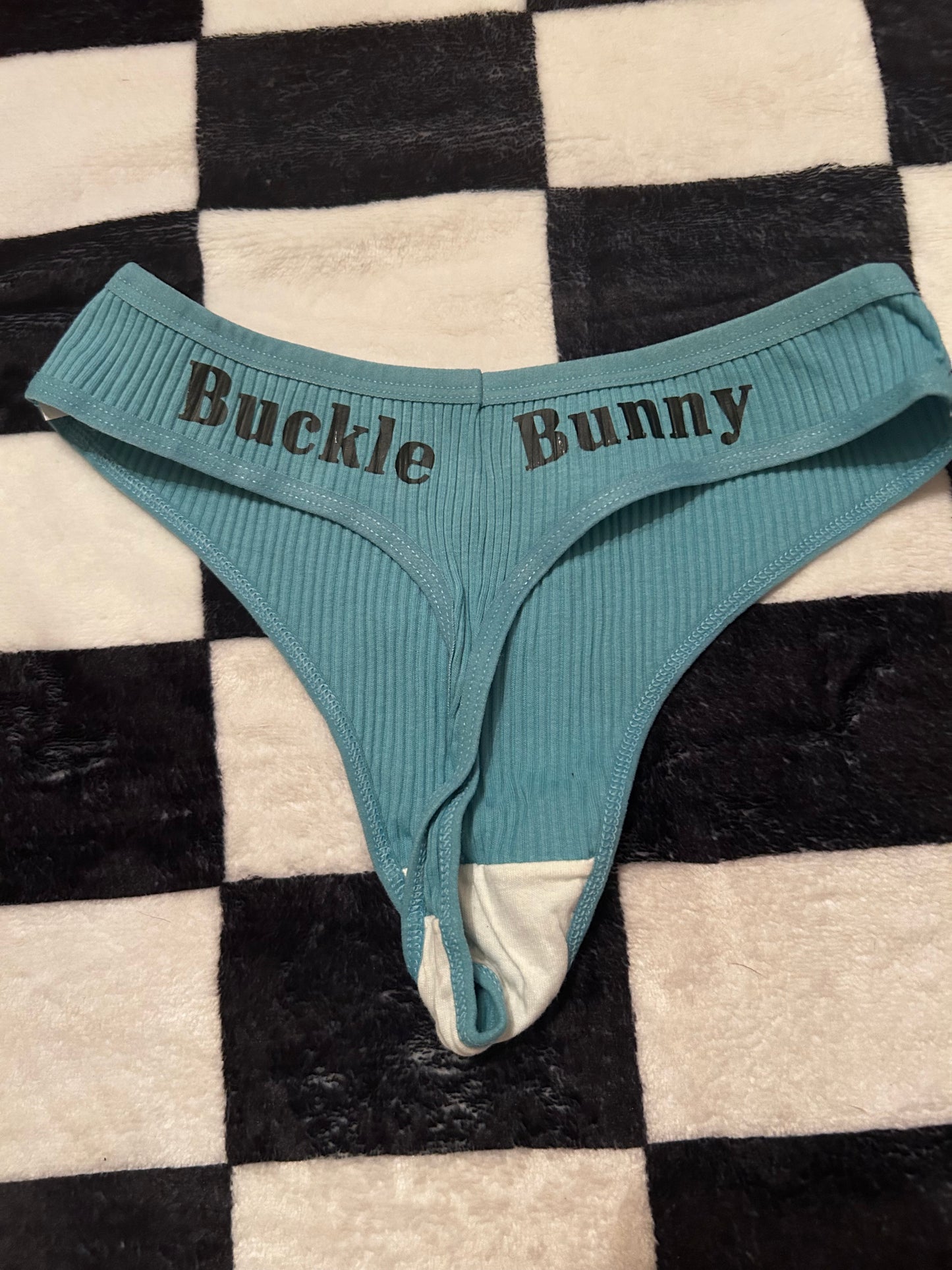 Buckle Bunny Thongs- warm colors