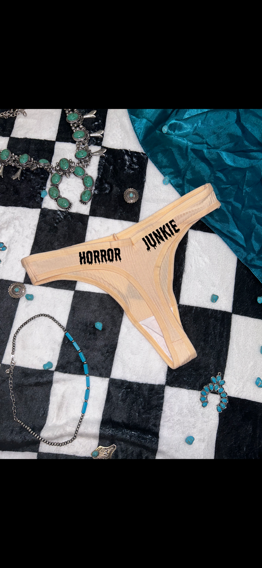 Horror Junkie Thongs - Warm colors