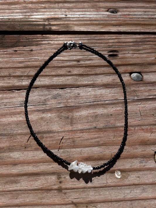 Moonstone necklace