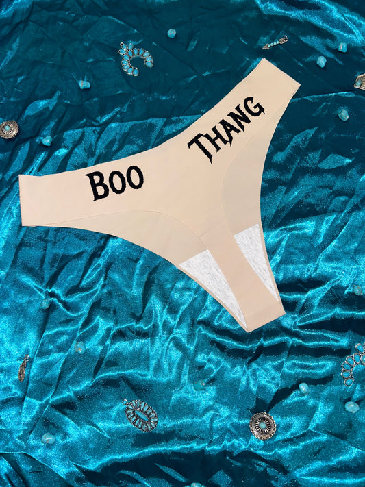 Boo thang Thongs (seamless) - cream colors