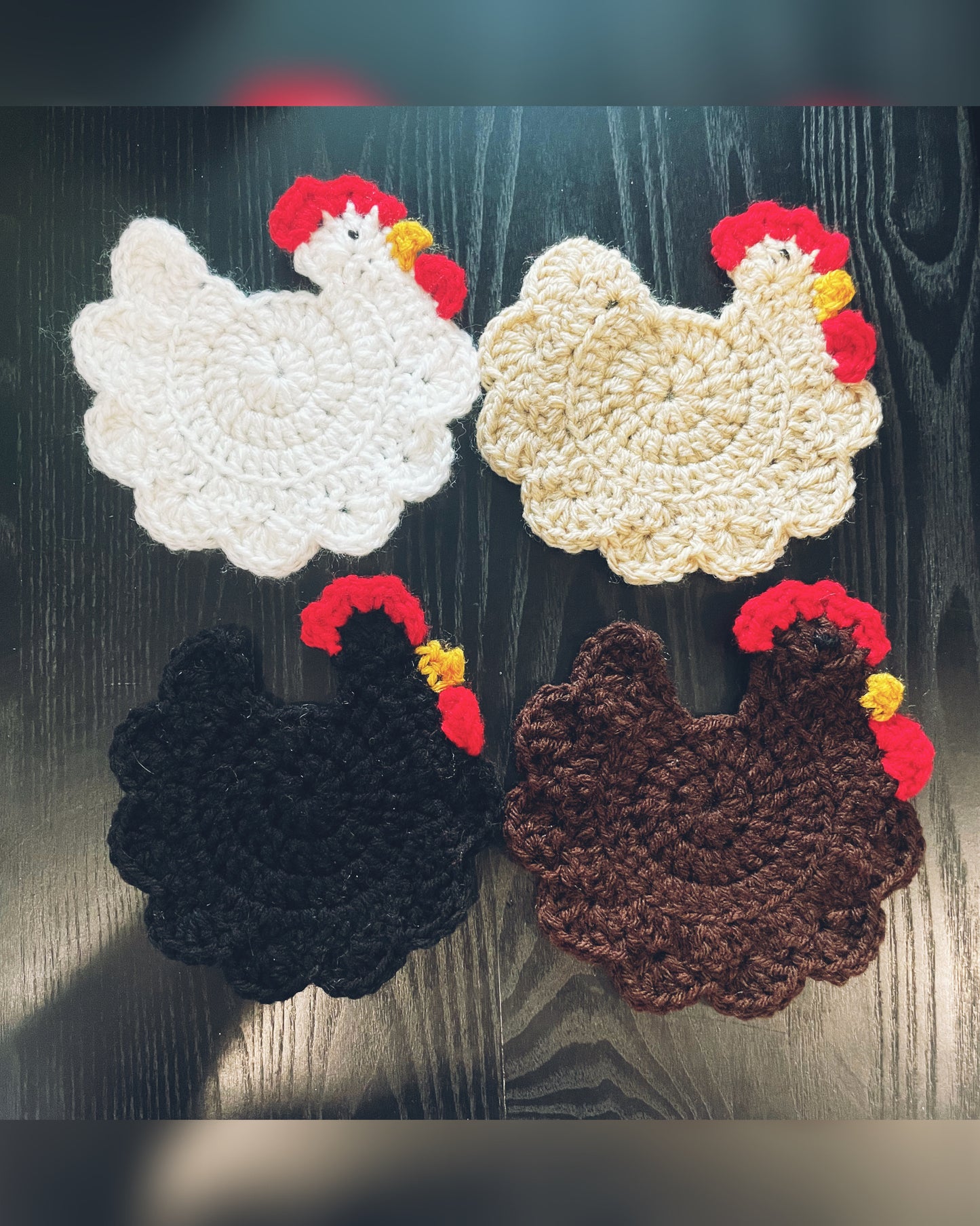Chicken coaster