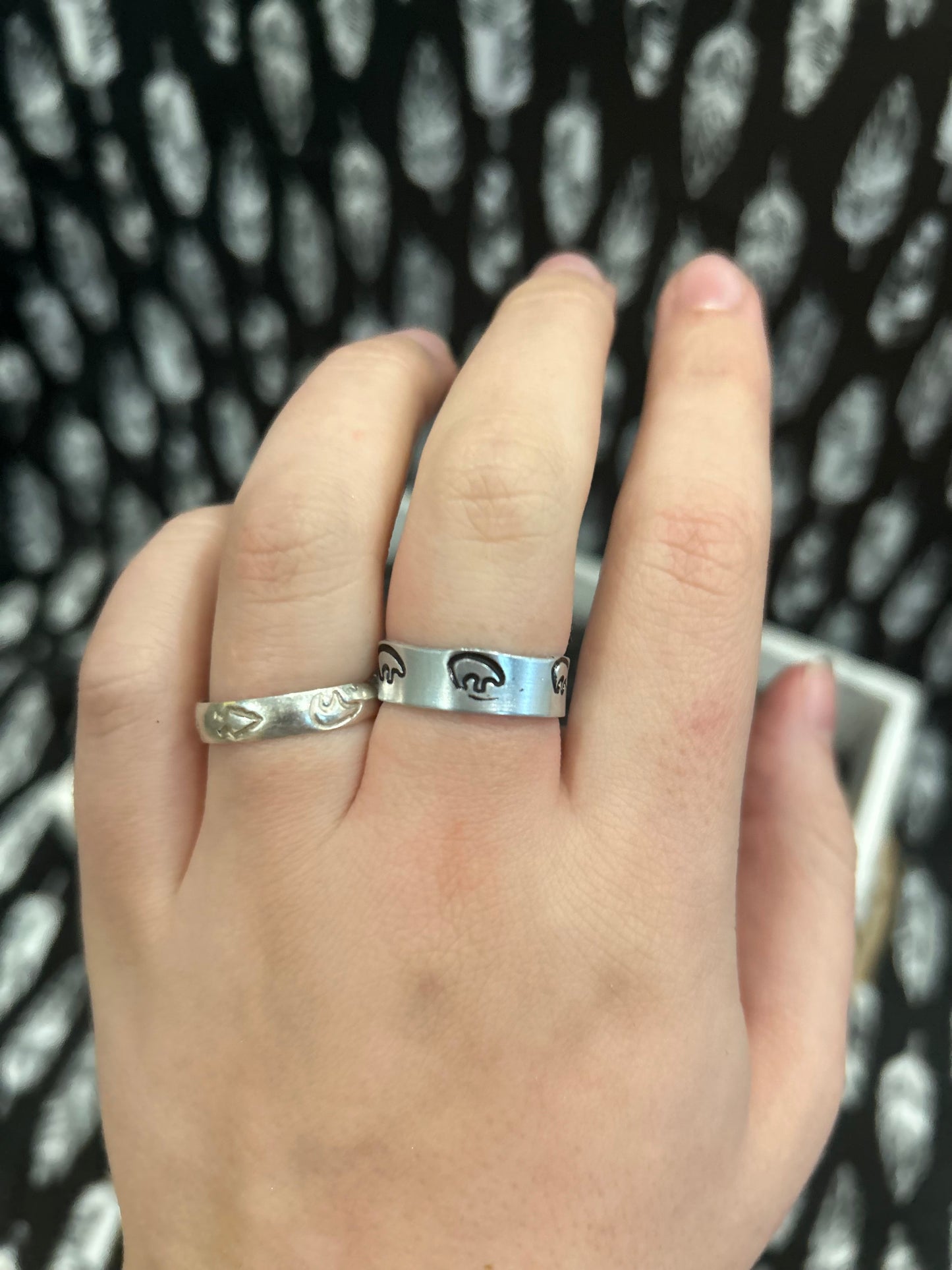 Stamped rings