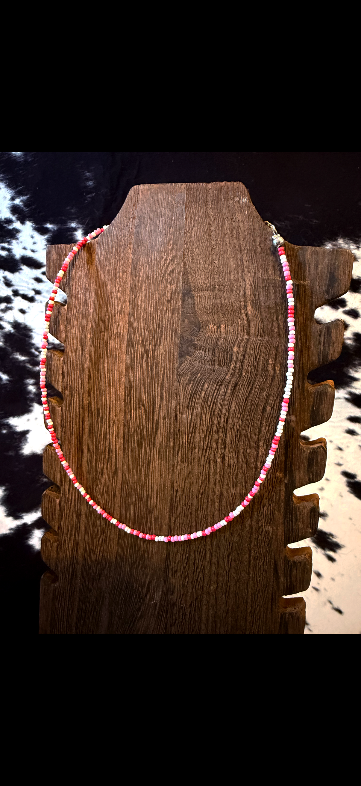 Pink Whitney necklace