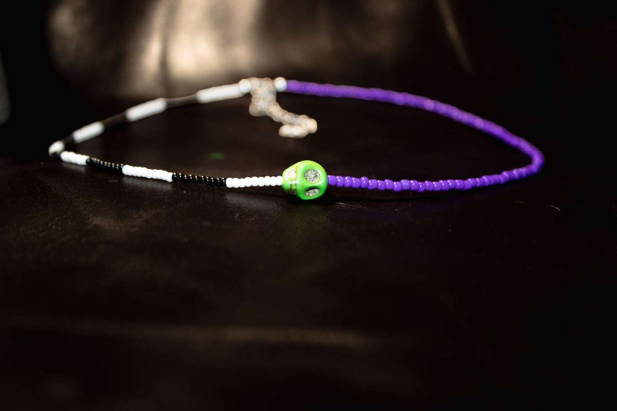 Beetlejuice necklace