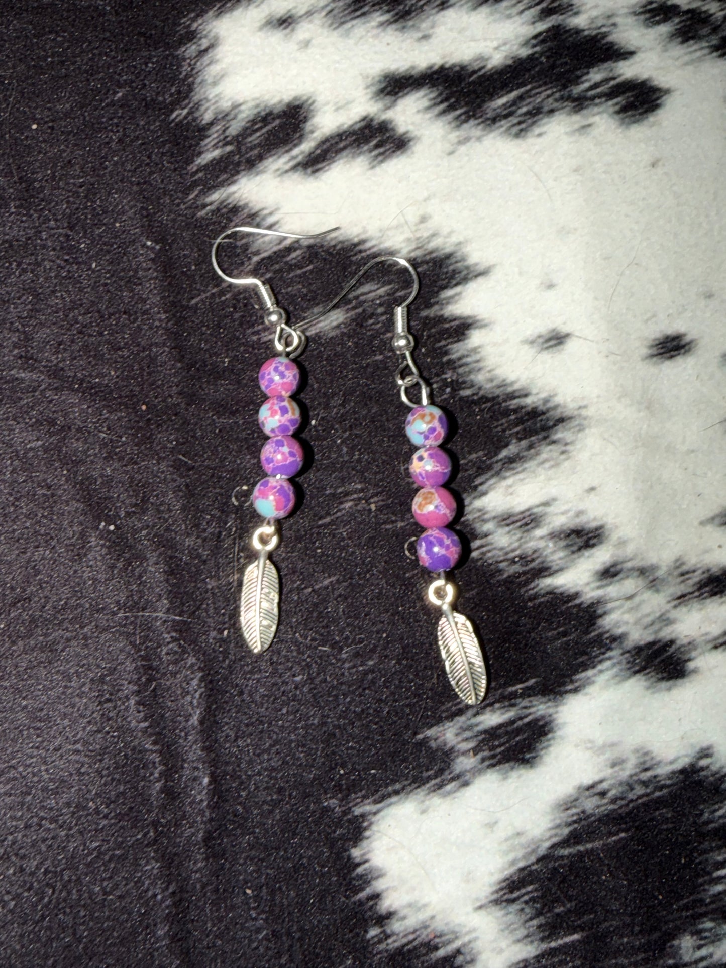 Sea Sediment Jasper Earrings