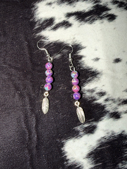 Sea Sediment Jasper Earrings