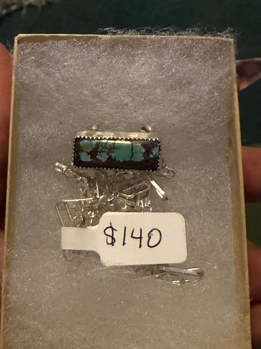 Blue Moon Turquoise Bar Necklace