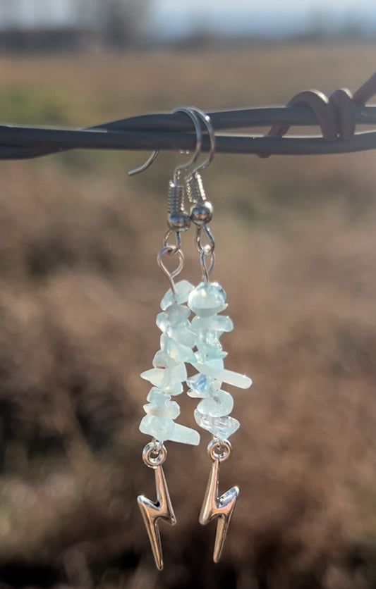 Aquamarine earrings